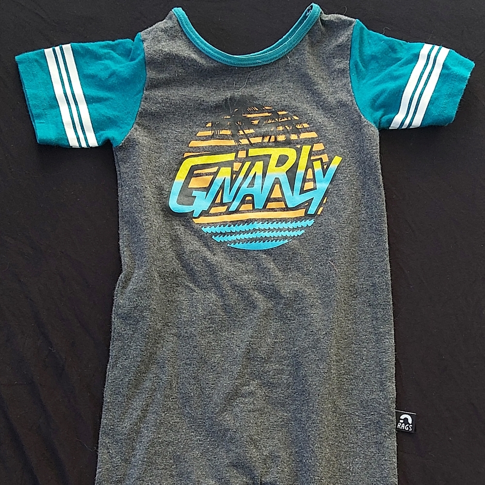 RAGS TO RACHES 6-12m Gnarly Print